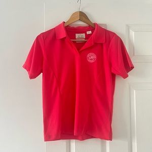 Women’s EP Pro Tour Tech hot pink Golf shirt small